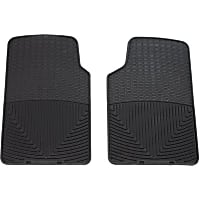 W3 All-weather Series Black Floor Mats, Front Row