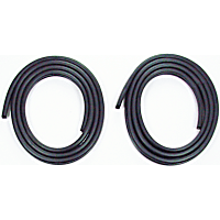 DWP 1110 73 Weatherstrip Seal - Door Seal, Direct Fit, Set of 2