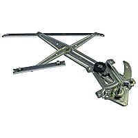 WMR4690L Front, Driver Side OE Replacement Series Manual Window Regulator, Hand-Crank Type