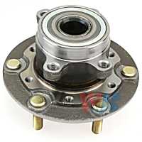 WA513166 Front, Driver or Passenger Side Wheel Hub, 6 Lugs,, 4WD