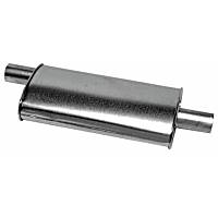 Muffler, 4-Door, 129.5 in. Wheelbase, With Canada Emission, With Converter, Dual Outlet, 8 Cyl 5.0L, Tru Fit Series - 