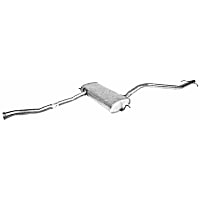 Muffler, 5 Cyl 2.4L, SoundFX Series - 