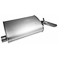 Muffler, 6 Cyl 3.8L, Quiet-Flow SS Series - 