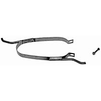 36525 Exhaust Bracket - Silver, Steel, Direct Fit