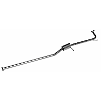 49237 Resonator - Natural, Aluminized Steel, Direct Fit, Sold individually