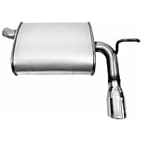 Passenger Side Muffler, 6 Cyl 3.5L, Quiet-Flow SS Series - Passenger Side