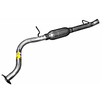 54373 Resonator - Natural, Aluminized Steel, Direct Fit, Sold individually