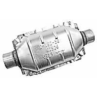 82526 No Returns Accepted - Catalytic Converter, CARB and Federal EPA Standards, 50-state Legal, Semi-Universal (Welding Required)
