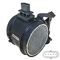 245-1231 Mass Air Flow Sensor, 6 Cyl., 3.5L Engine, Full Assembly with Housing