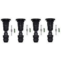 900-P2071-4 Ignition Coil Boot - Direct Fit, Set of 4