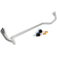 BCF80Z Front Sway Bar Kit, 27 mm, Adjustable, Powdercoated Silver