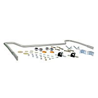 BHR75Z Rear Sway Bar Kit, Steel, 24 mm, Adjustable, Powdercoated Gray