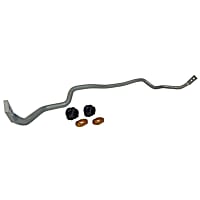 BMF97Z Front Sway Bar Kit, 24 mm, Adjustable, Powdercoated Silver