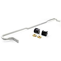 BSR53Z Rear Sway Bar Kit, 16 mm, Adjustable, Powdercoated Silver
