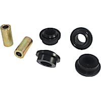 W83389 Radius Arm Bushing - Black, Synthetic Elastomer, Direct Fit, Kit