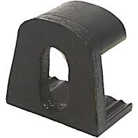 W92616 Differential Mount Bushing - Black, Synthetic Elastomer, Direct Fit, Kit