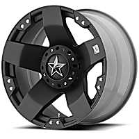 XD77578067310 Aluminum Matte Black Wheel, 17 in. X 8 in., 6 x 5.5 Bolt Pattern