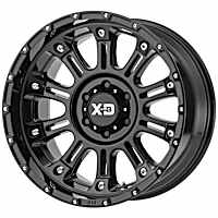 XD82989080300 Aluminum Gloss Black Wheel, 18 in. X 9 in., 8 x 6.5 in. Bolt Pattern
