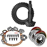 ZGK2012 8.5" GM 3.73 Rear Ring & Pinion, Install Kit, Axle Bearings, 1.625" Case Journal