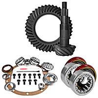 ZGK2022 8.6" GM 3.73 Rear Ring & Pinion, Install Kit, Axle Bearings & Seal