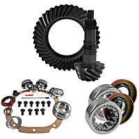 ZGK2056 8.8" Ford 3.73 Rear Ring & Pinion, Install Kit, 2.99" OD Axle Bearings & Seals