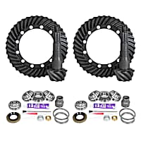 YGKT010-529 Ring & Pinion Gear Kit Package Front & Rear with Install Kits - Toyota 9.5/9.5