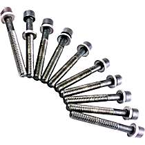 016-1007 OE Replacement Series Cylinder Head Bolt, Set of 10