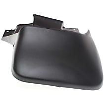 Rear, Passenger Side Mud Flaps, Black, Plastic