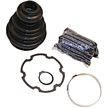 OE Replacement Series CV Boot - Black, Direct Fit, Kit