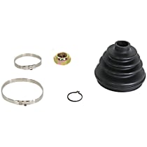 OE Replacement Series CV Boot - Black, Direct Fit, Kit