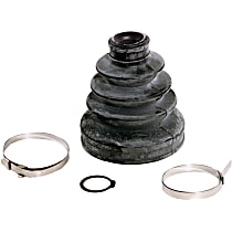 OE Replacement Series CV Boot - Black, Direct Fit, Kit