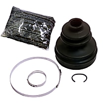 103-2756 OE Replacement Series CV Boot - Black, Direct Fit, Kit