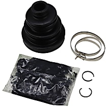 103-2763 OE Replacement Series CV Boot - Black, Direct Fit, Kit