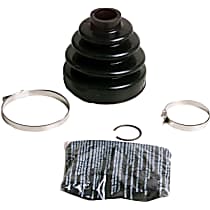 OE Replacement Series CV Boot - Black, Direct Fit, Kit
