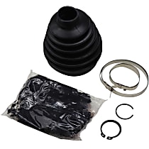OE Replacement Series CV Boot - Black, Direct Fit, Kit