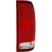 Passenger Side Halogen Tail Light, Without bulb(s), OE Replacement, CAPA Certified