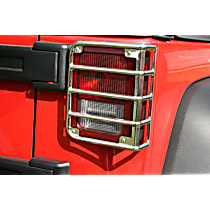 11103.03 Tail Light Guard, Stainless Steel, Set of 2