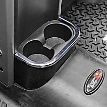 11156.18 Cup Holder Trim - Chrome, Thermoplastic, Direct Fit