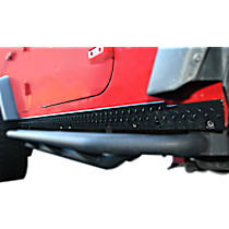 11651.06 Body Armor - Black diamond plate, Thermoplastic, Rocker Guard, Direct Fit, Set of 2
