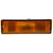 Front, Driver Side Turn Signal Light, With bulb(s)