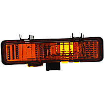 Front, Driver Side Turn Signal Light, Without bulb(s)