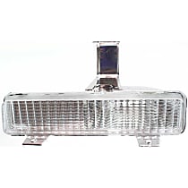 Front, Passenger Side Turn Signal Light, Without bulb(s)