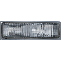 Front, Passenger Side Turn Signal Light, without Bulb, Composite Headlights