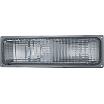 Front, Driver Side Turn Signal Light, without Bulb, Composite Headlights