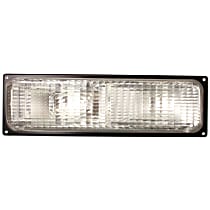 Front, Driver Side Turn Signal Light, without Bulb, Dual Sealed Beam Headlights