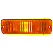 Front, Passenger Side Turn Signal Light, Without bulb(s)