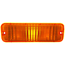 Front, Driver Side Turn Signal Light, Without bulb(s)