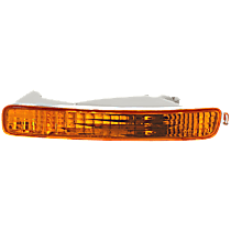 Front, Driver Side Turn Signal Light, With bulb(s)
