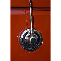 13311.26 Antenna Base Cover - Chrome, Thermoplastic, Direct Fit