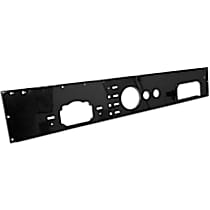 13320.11 Dash Panel - Black Powdercoated, Stainless Steel, Direct Fit